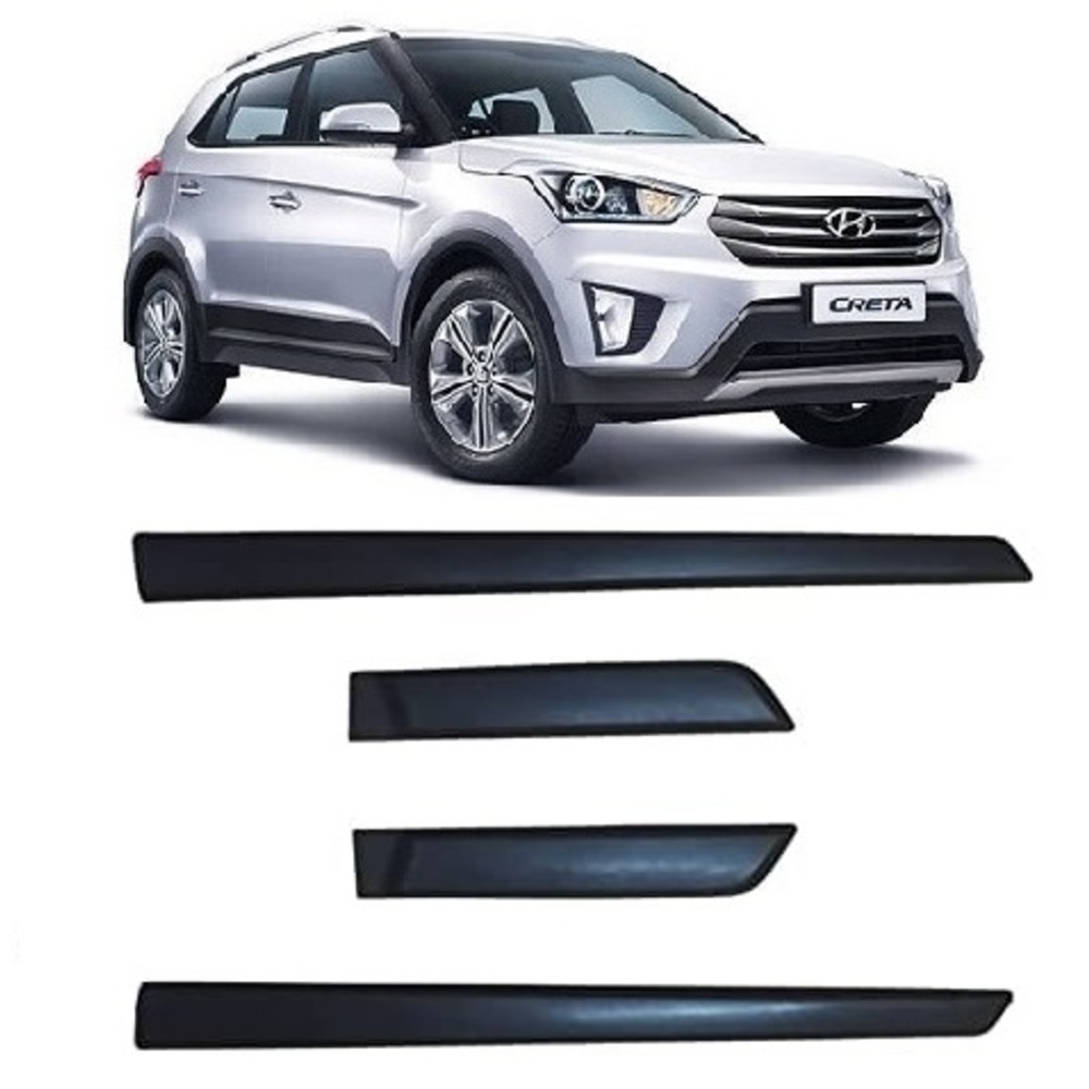 Side Door Beading Door Protector Accessories for Creta Old Black